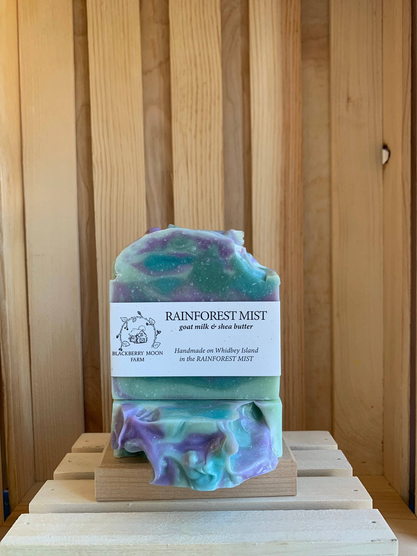 Blackberry Moon Soap - Rainforest Mist