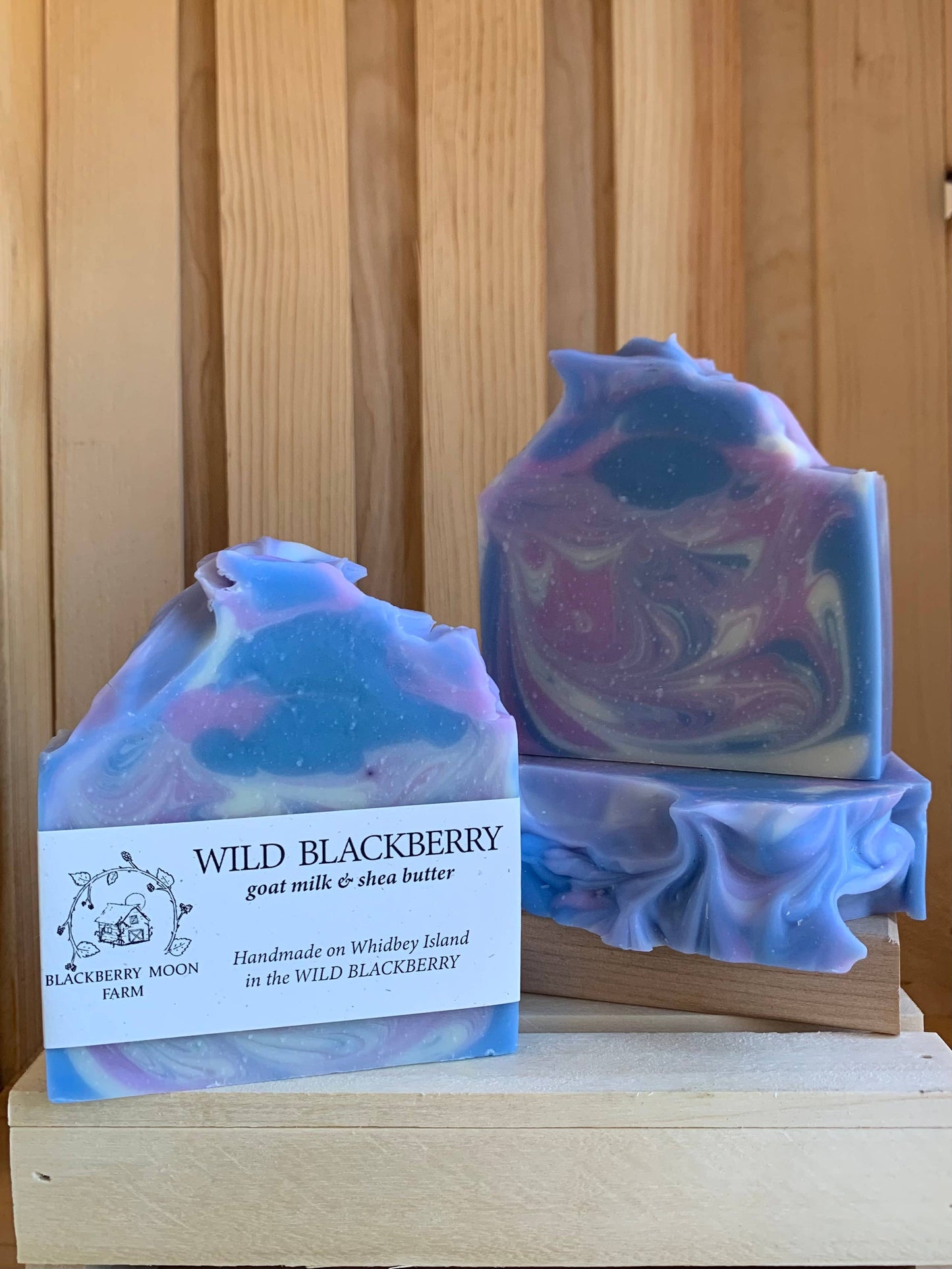 Blackberry Moon Soap - Wild Blackberry