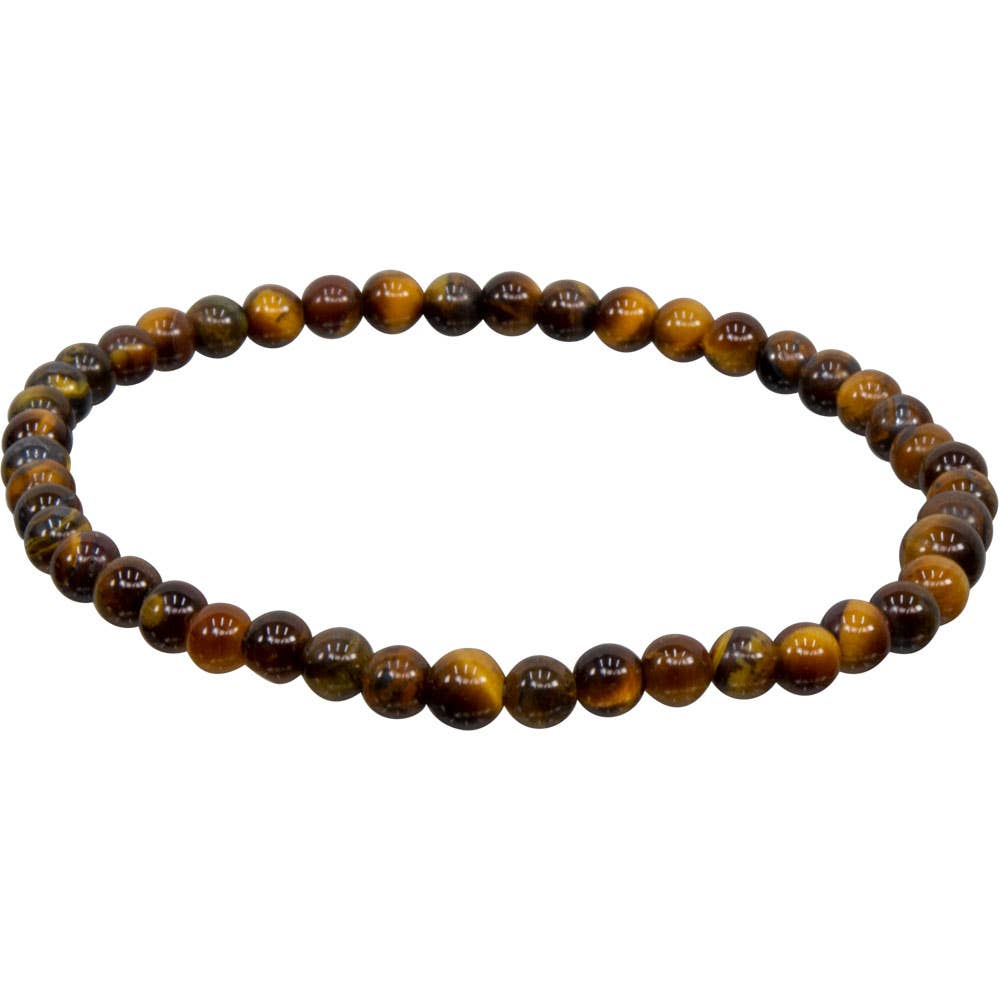 Energy Beads 4mm - Tiger Eye