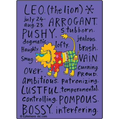 Magnet - Ephemera - Leo Naughty