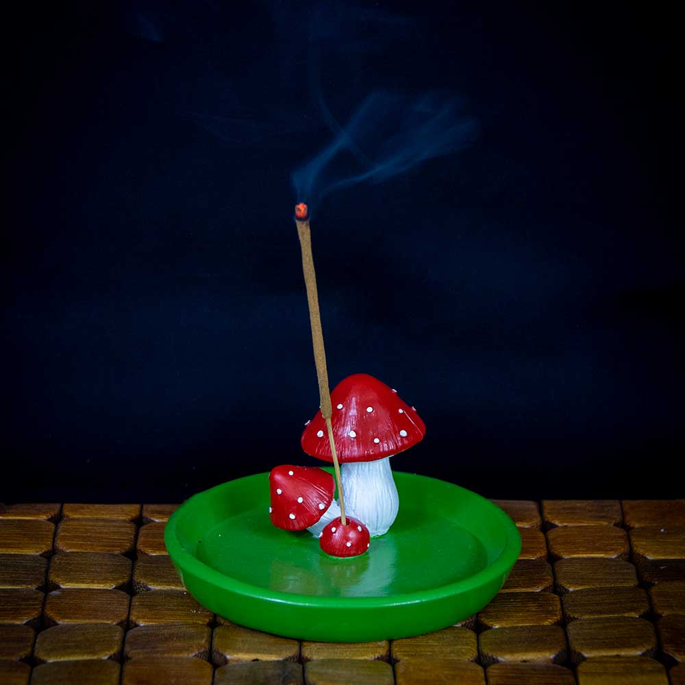 Mushroom Incense Holder
