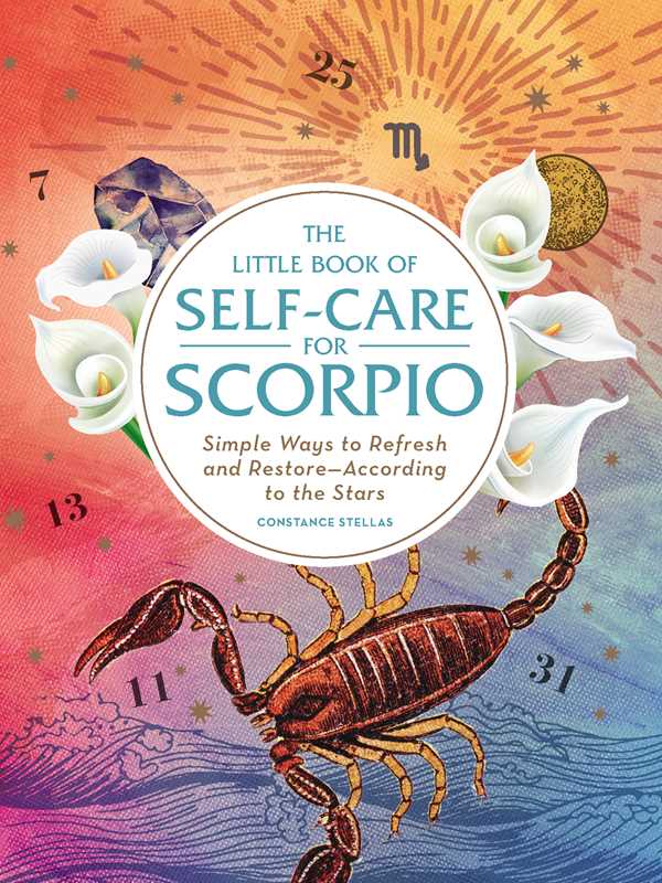 Little Book of Self-Care for Scorpio by Constance Stellas: Hardcover