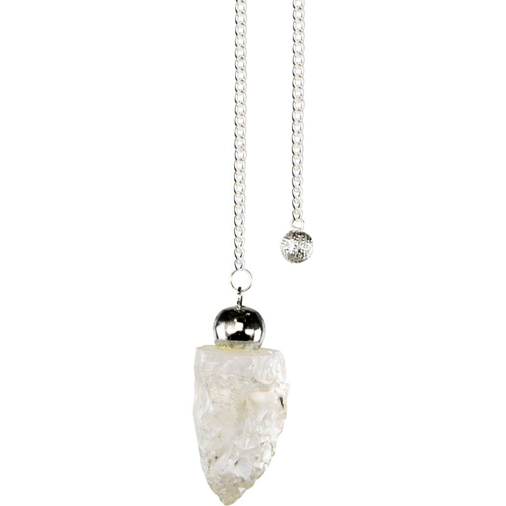 Pendulum 10 - Rough Clear Quartz