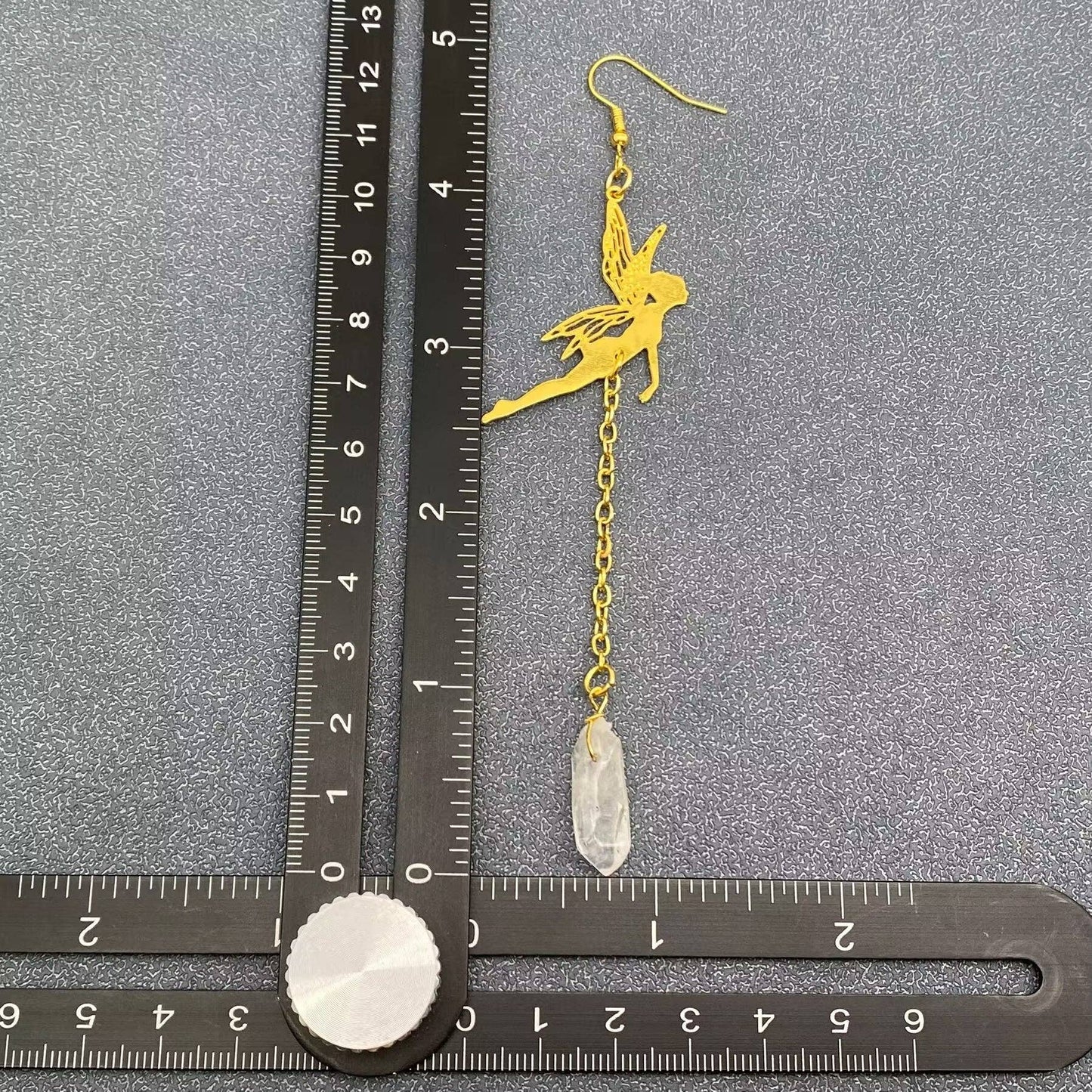 Earrings - Crystal Elf Dangle