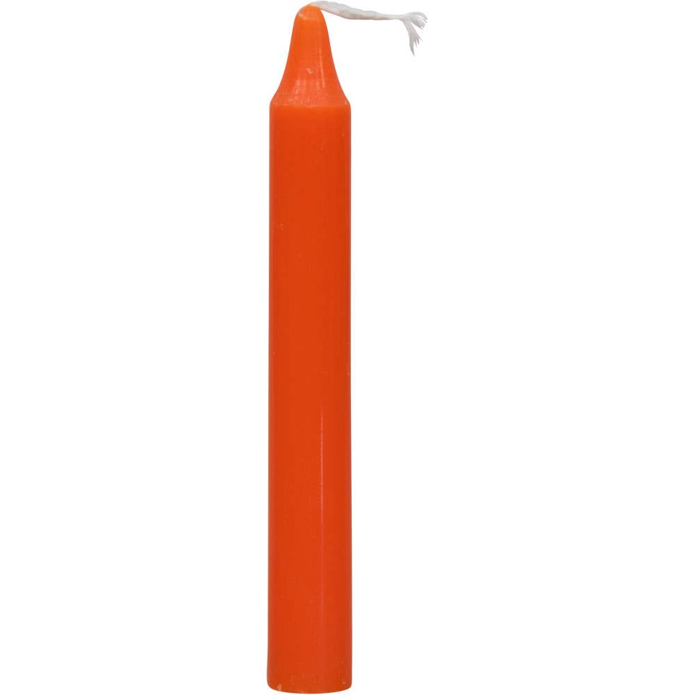 Mini Candles - Orange - Box of 20