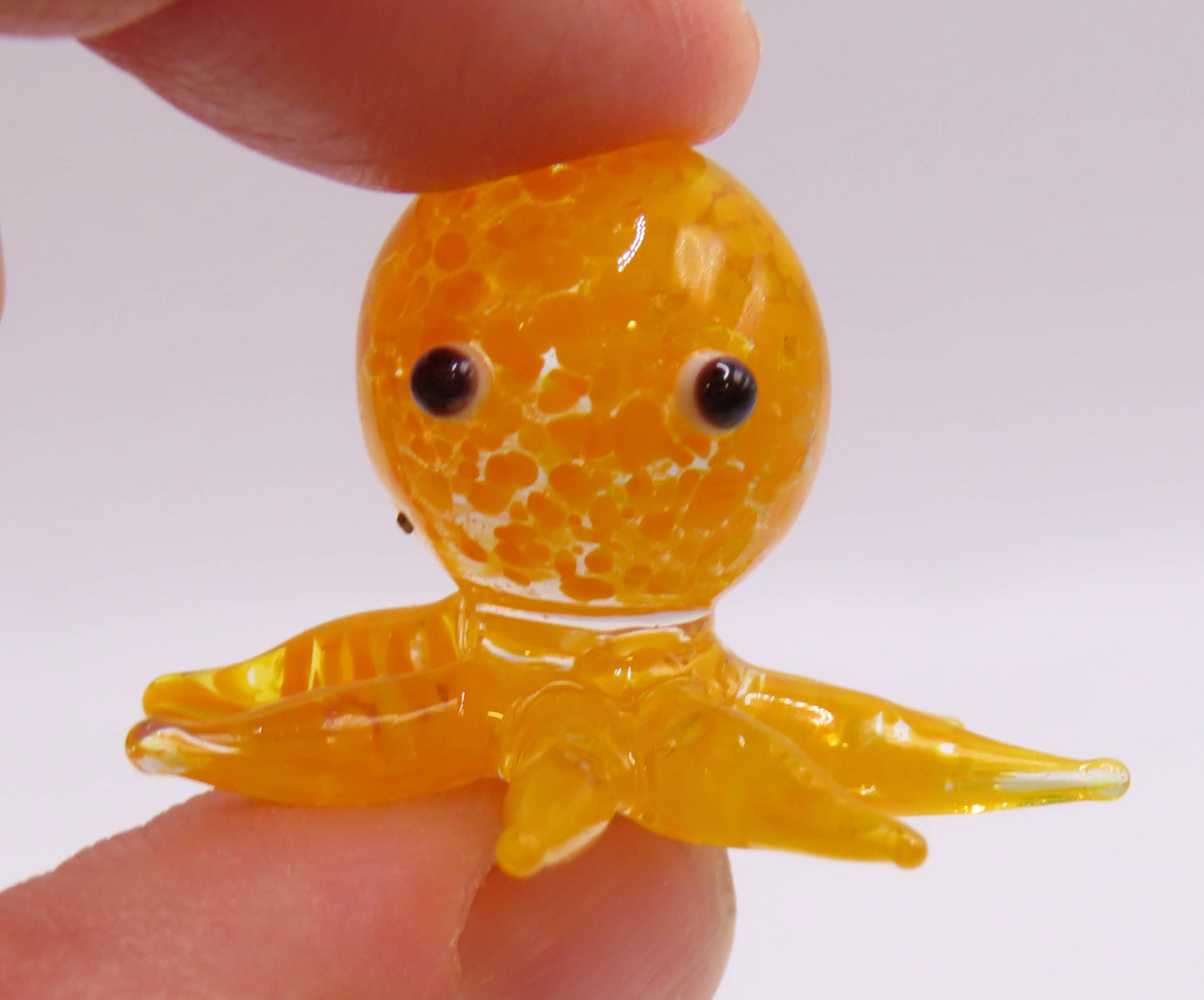 Handblown Glass Mini Octopus