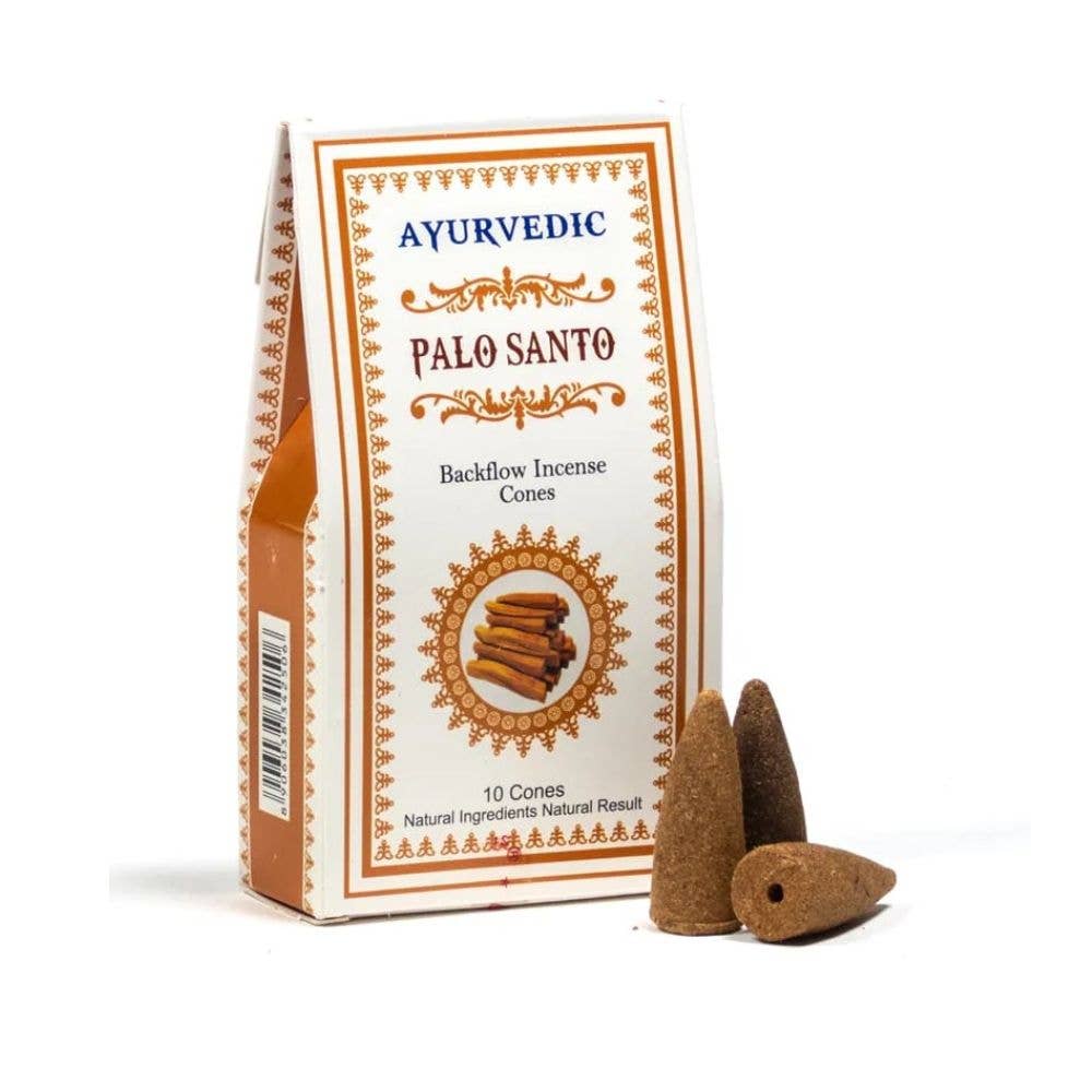 Backflow Incense Cones - Ayurvedic - Palo Santo