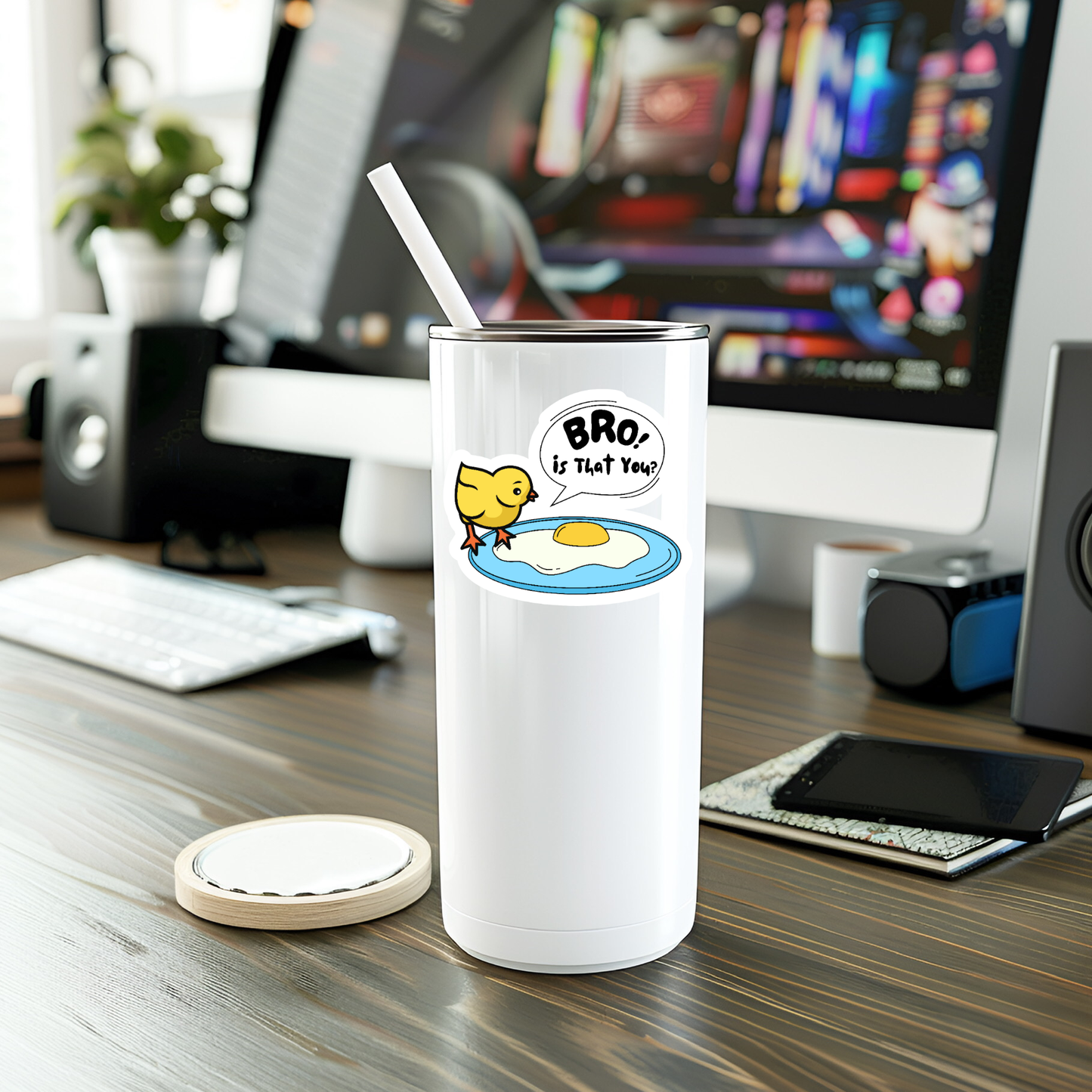 MMT Stickers - Funny Is That You Vinyl Sticker