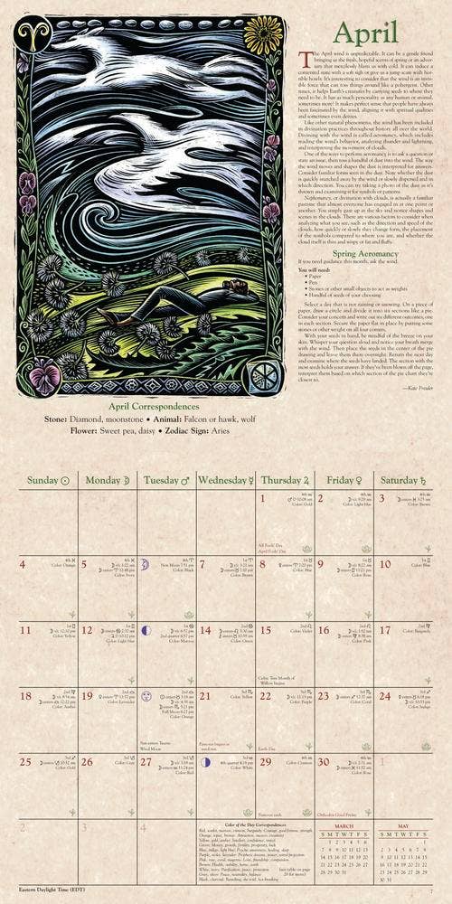 Llewellyn's 2027 Witches' Calendar: Spells & Sabbats