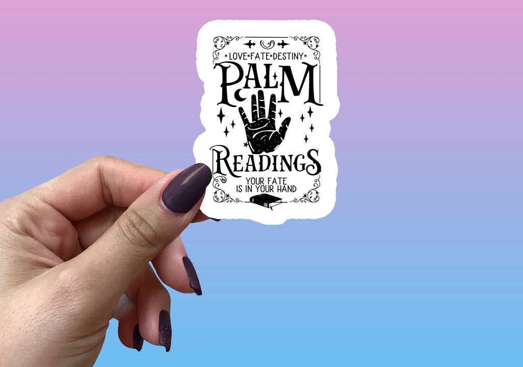 Sticker - LL - Palm Reader Sticker