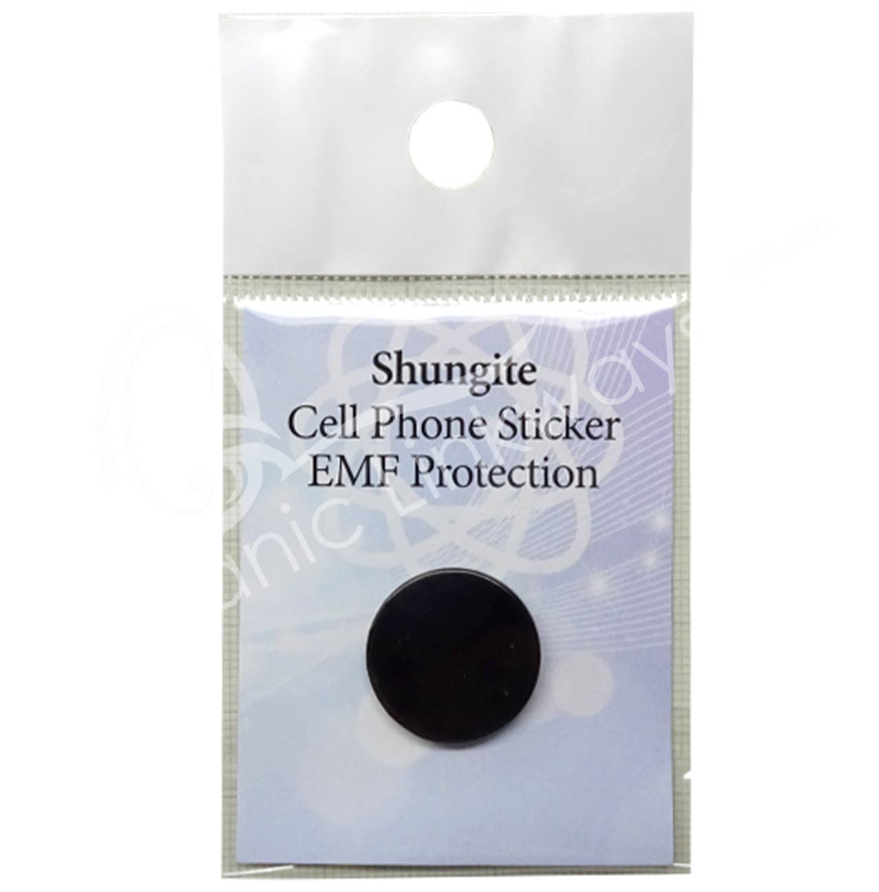 (PC)EMF PROTECTION PLAQUE - SHUNGITE ROUND 20 MM DIA.