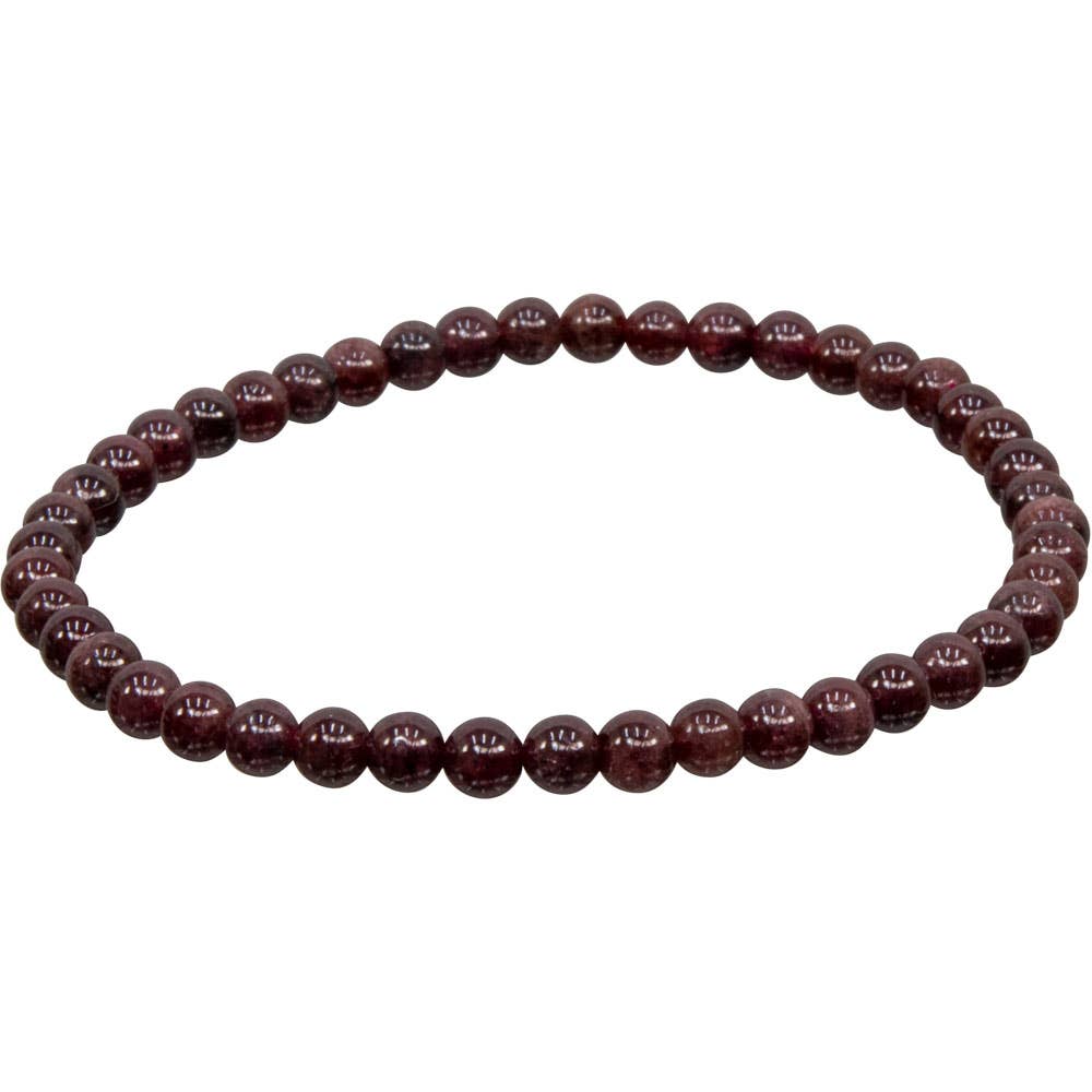 Energy Beads - 4mm - Garnet