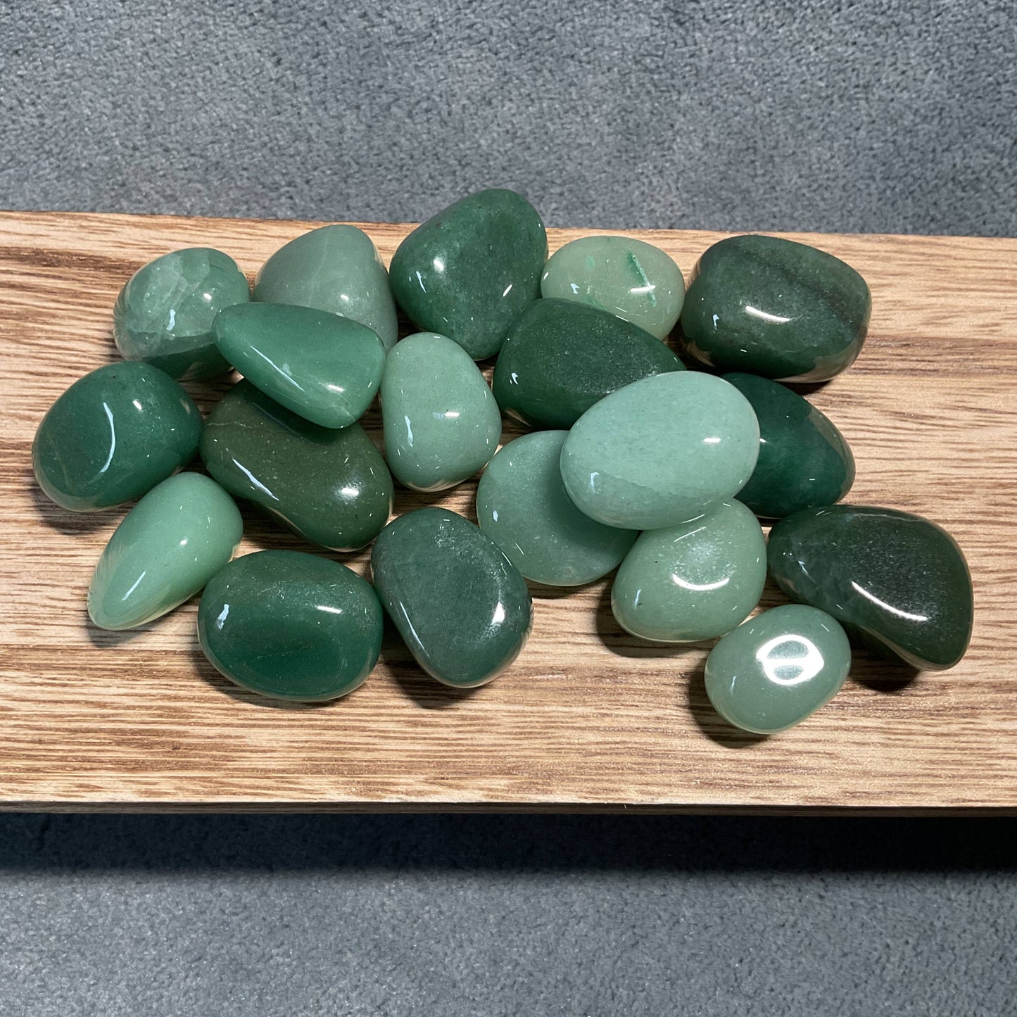 Green Aventurine Tumbled Stones - 1 lb
