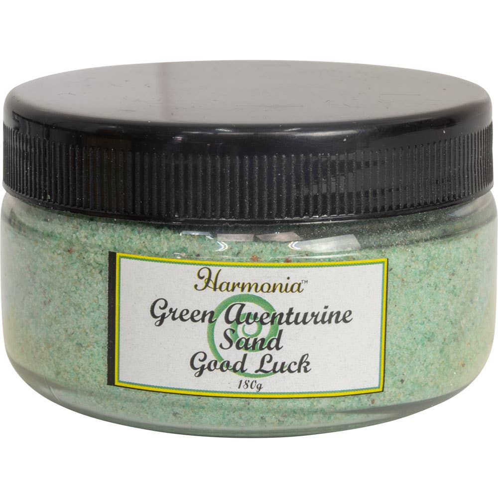 Gemstone Sand Jar 180 Gr - Green Aventurine