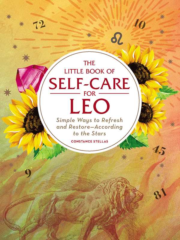 Little Book of Self-Care for Leo by Constance Stellas: Hardcover; 160 pages / English