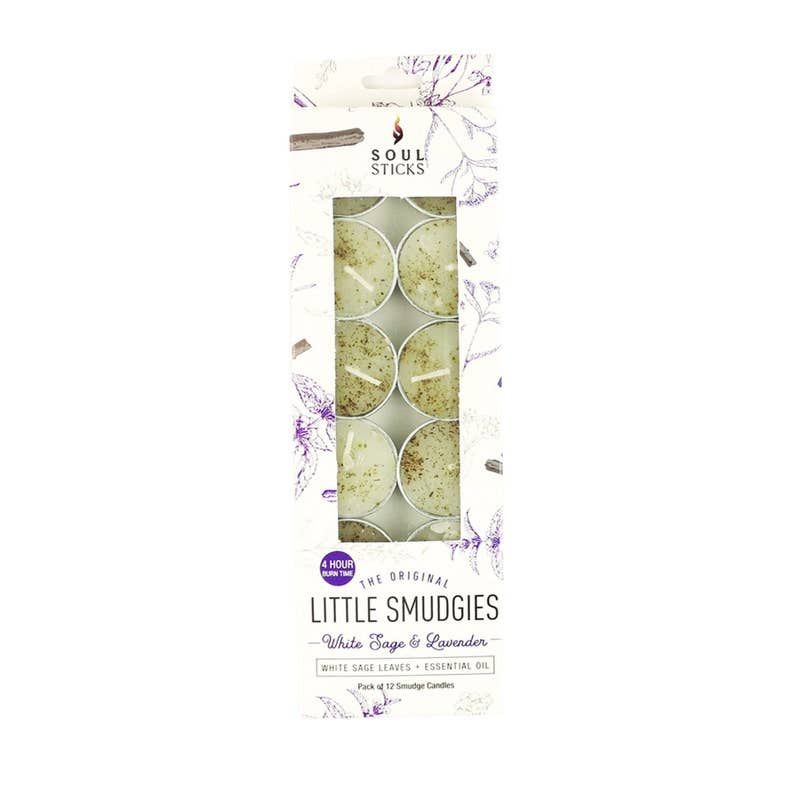 Little Smudgies - Lavender Smudge Candles 12 Candles Per pack
