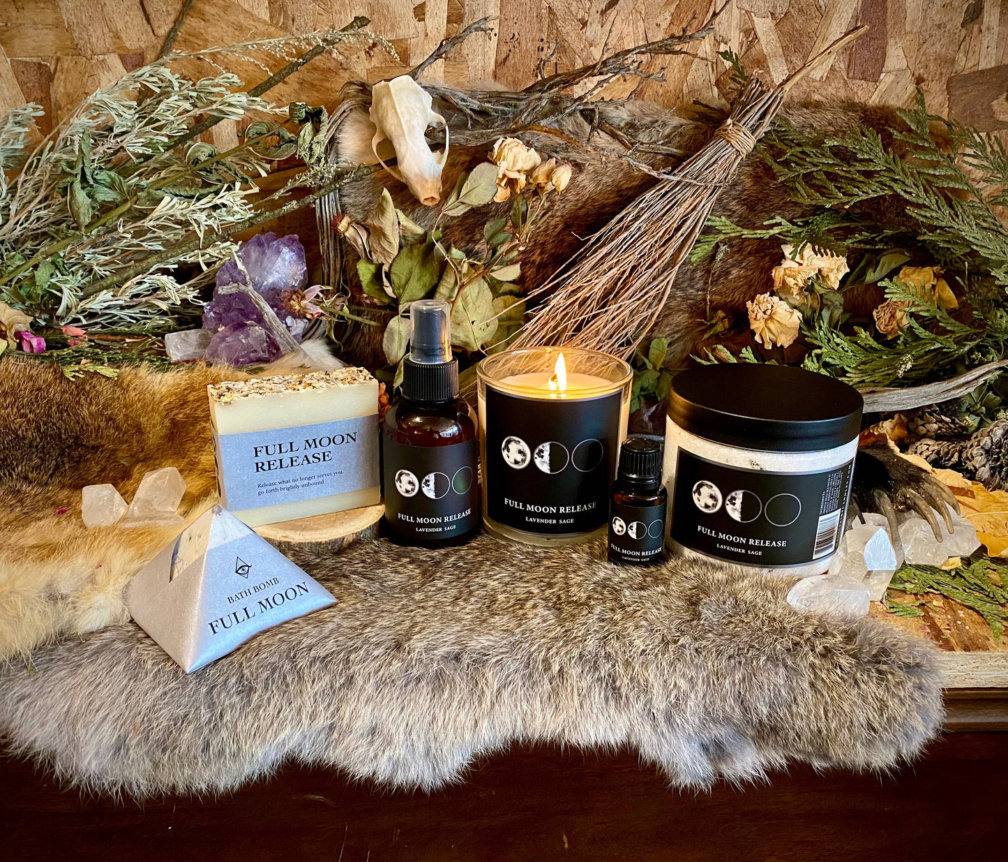 Full Moon Bath Bomb: 4oz