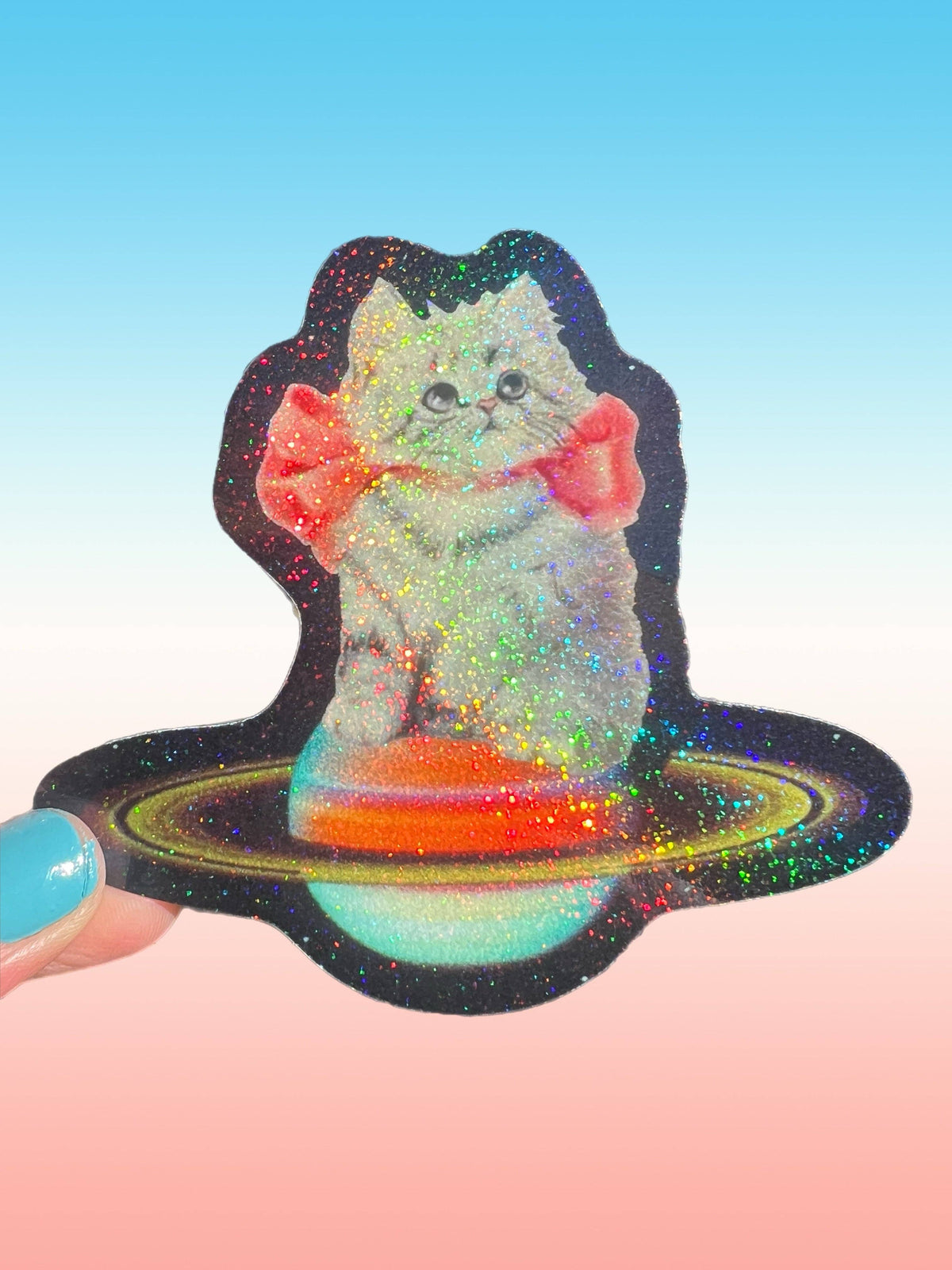 Sticker AW - Planetary Kitten 3 Inch