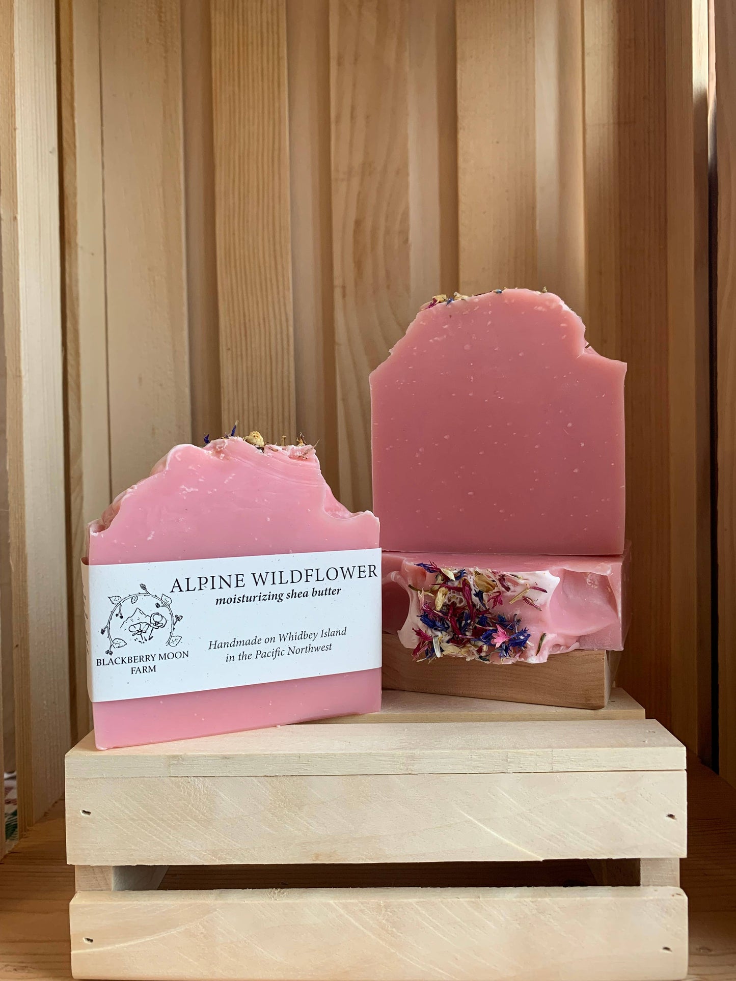 Blackberry Moon Soap - Alpine Wildflower