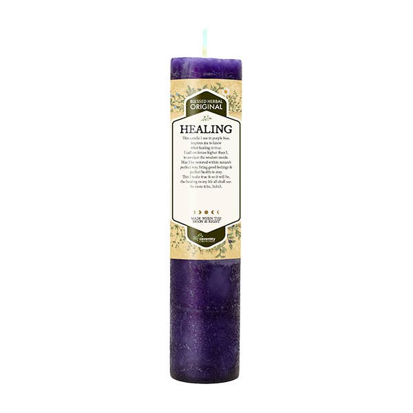 Blessed Herbal Candle Healing