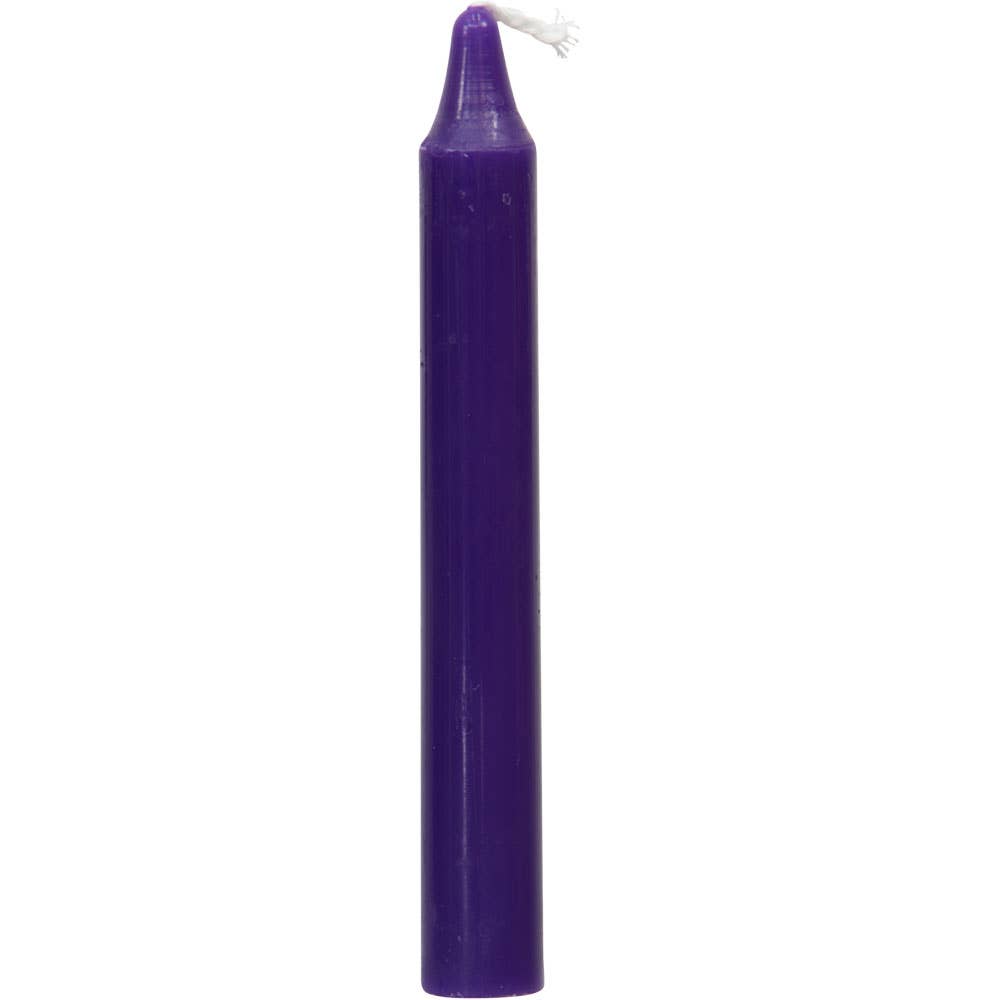 Mini Candles - Purple - Box of 20