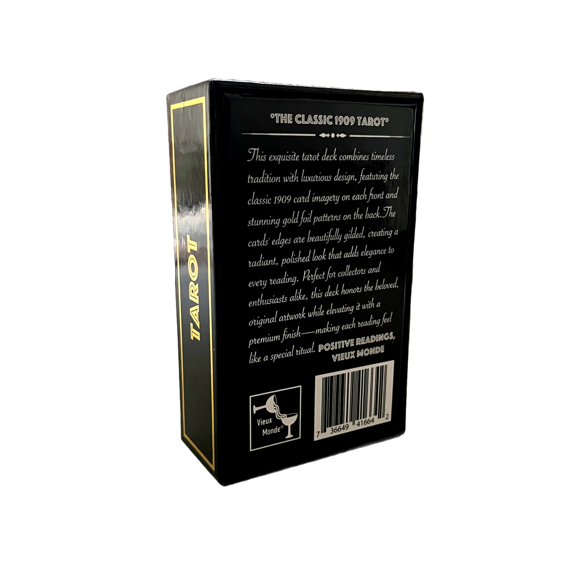 Gilded Tarot & Guide | Classic Tarot Design and Gold Foil