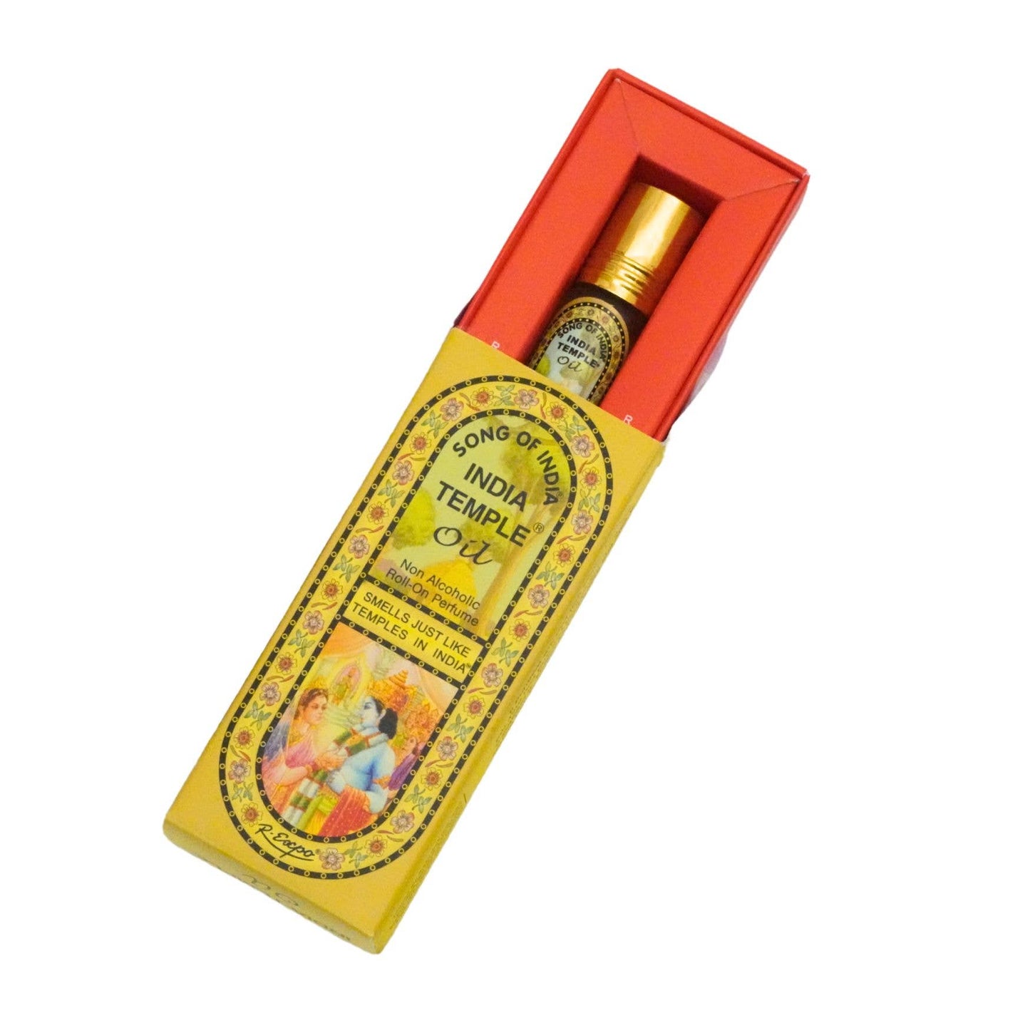 India Temple Roll on Oil Display of 12: India Temple / 8ml each