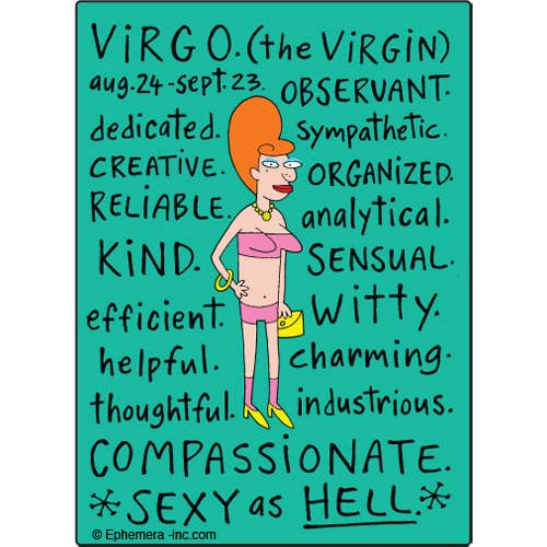 Magnet - Ephemera - Virgo Nice