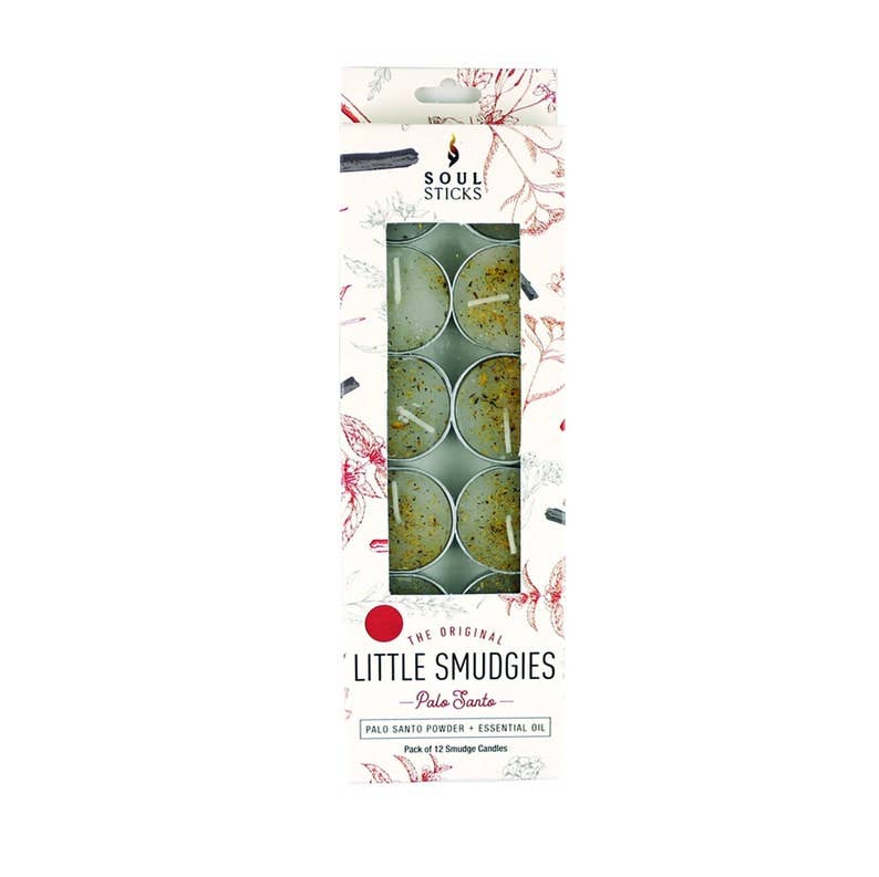Little Smudgies - Palo Santo Smudge Candle 12 Candles Per pack