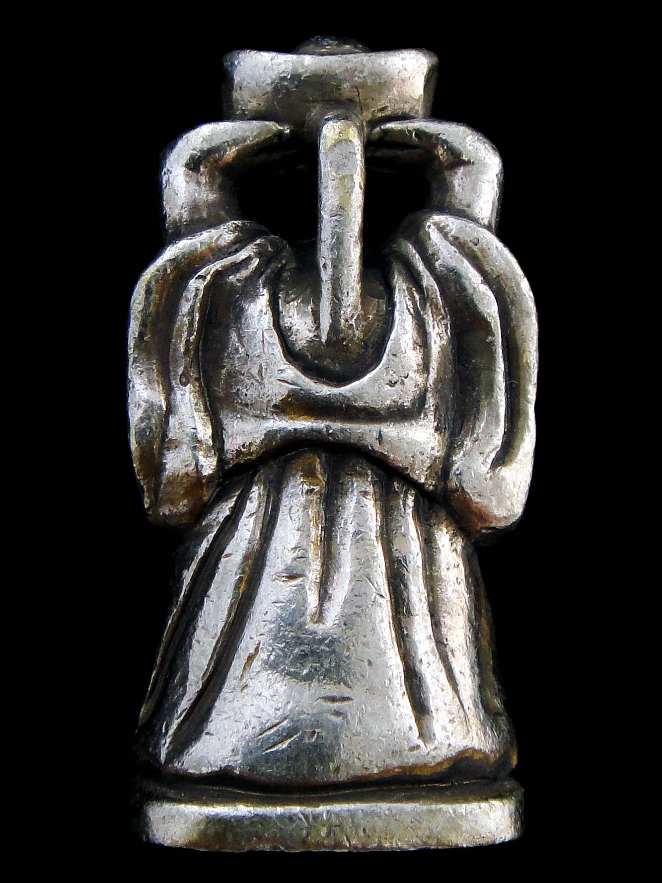 Brass Deity Pendant- Buddha Laughing