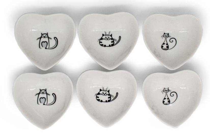 Heart Cat Trinket Dish