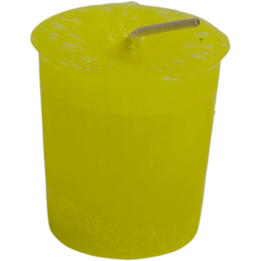 Votives - Crystal Journey - Yellow (Positive Energy)