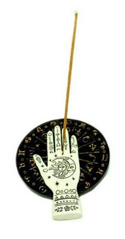 Palmistry Incense Burner