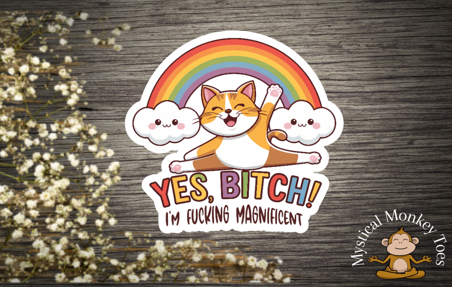MMT Stickers - Yes Bitch