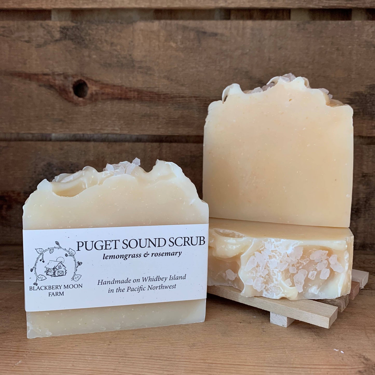 Blackberry Moon Soap - Puget Sound Scrub