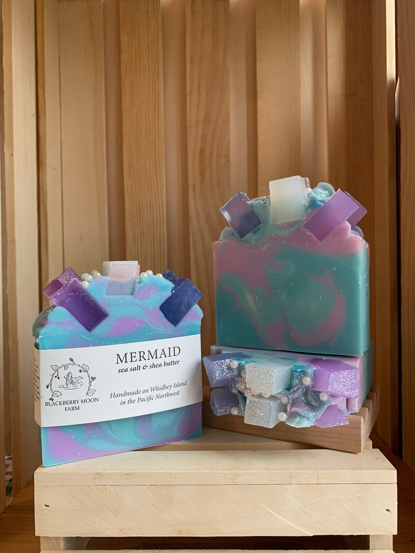 Blackberry Moon Soap - Mermaid