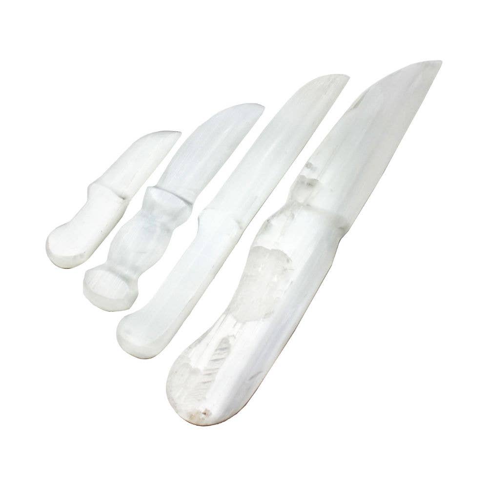 Selenite Knife - Medium 14