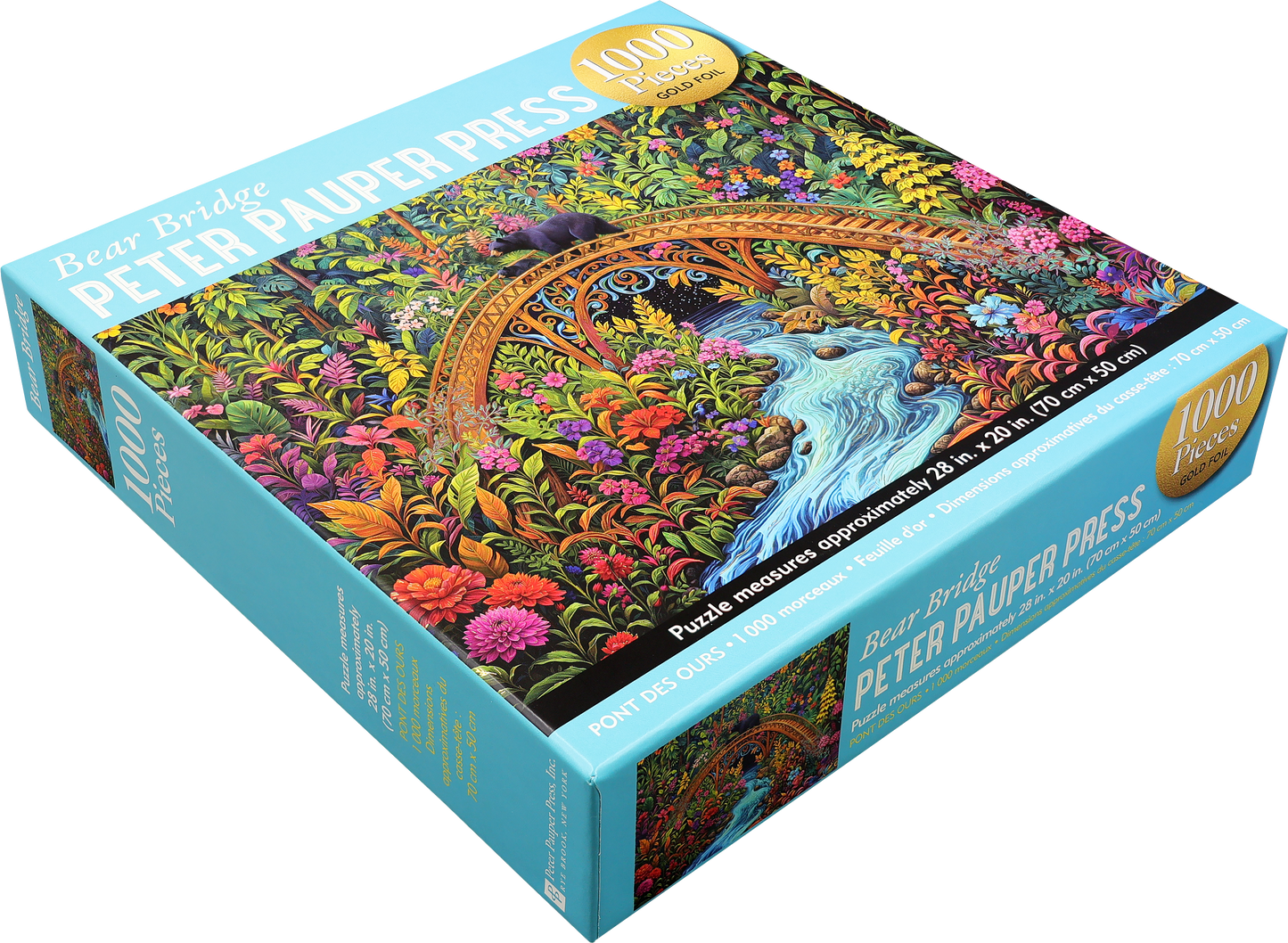 Bear Bridge 1000-Piece Jigsaw Puzzle