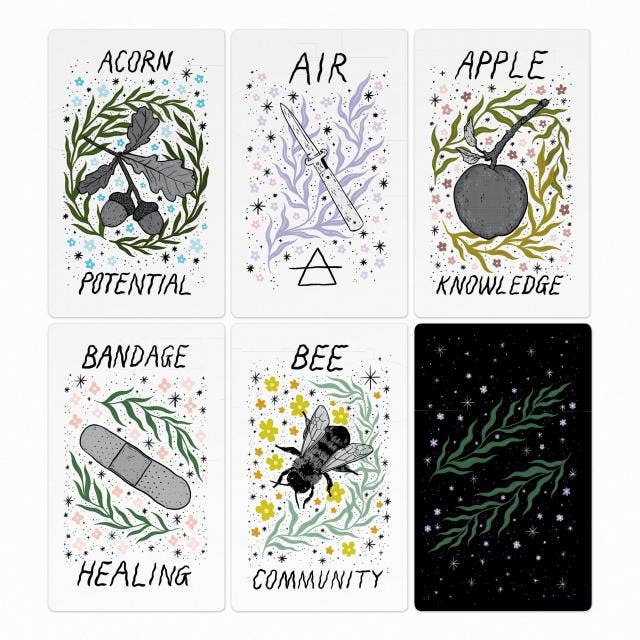The Found World Oracle: Cards