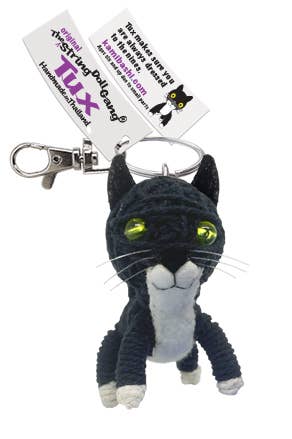 String Doll - Tux Keychain