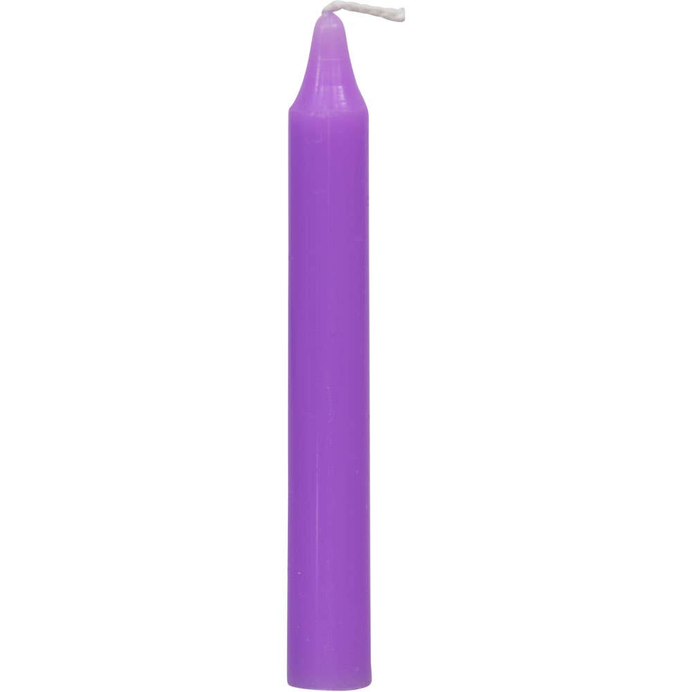 Mini Candles - Lilac (Light Purple) - Box of 20