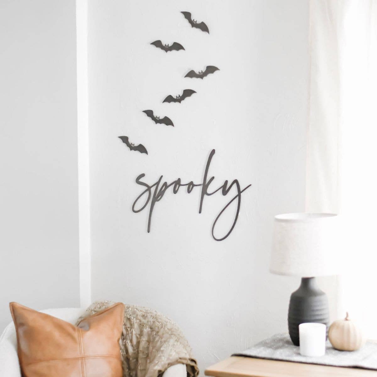 Spooky Script Wall Decor Sign *C