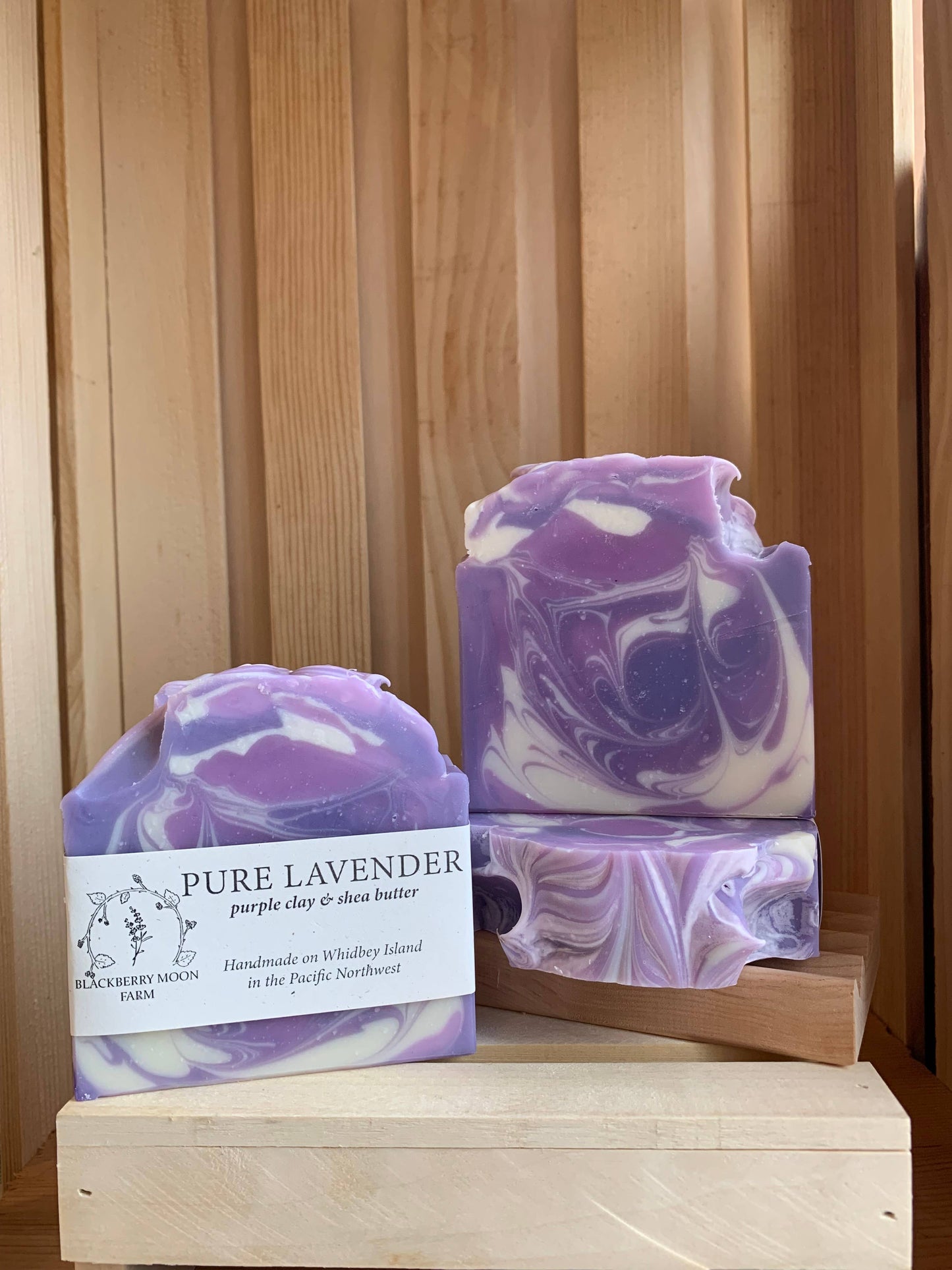 Blackberry Moon Soap - Pure Lavender