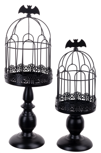 Black Bat Pedestal Stand Large *C