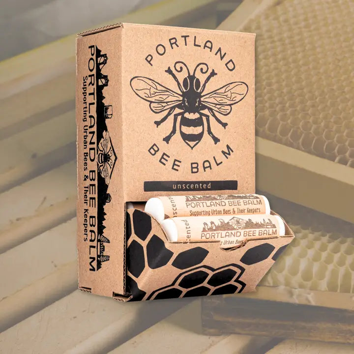 Portland Bee Balm - Unscented Organic Lip Balm