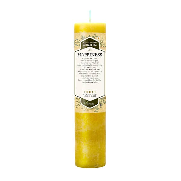 Blessed Herbal Candle Happiness