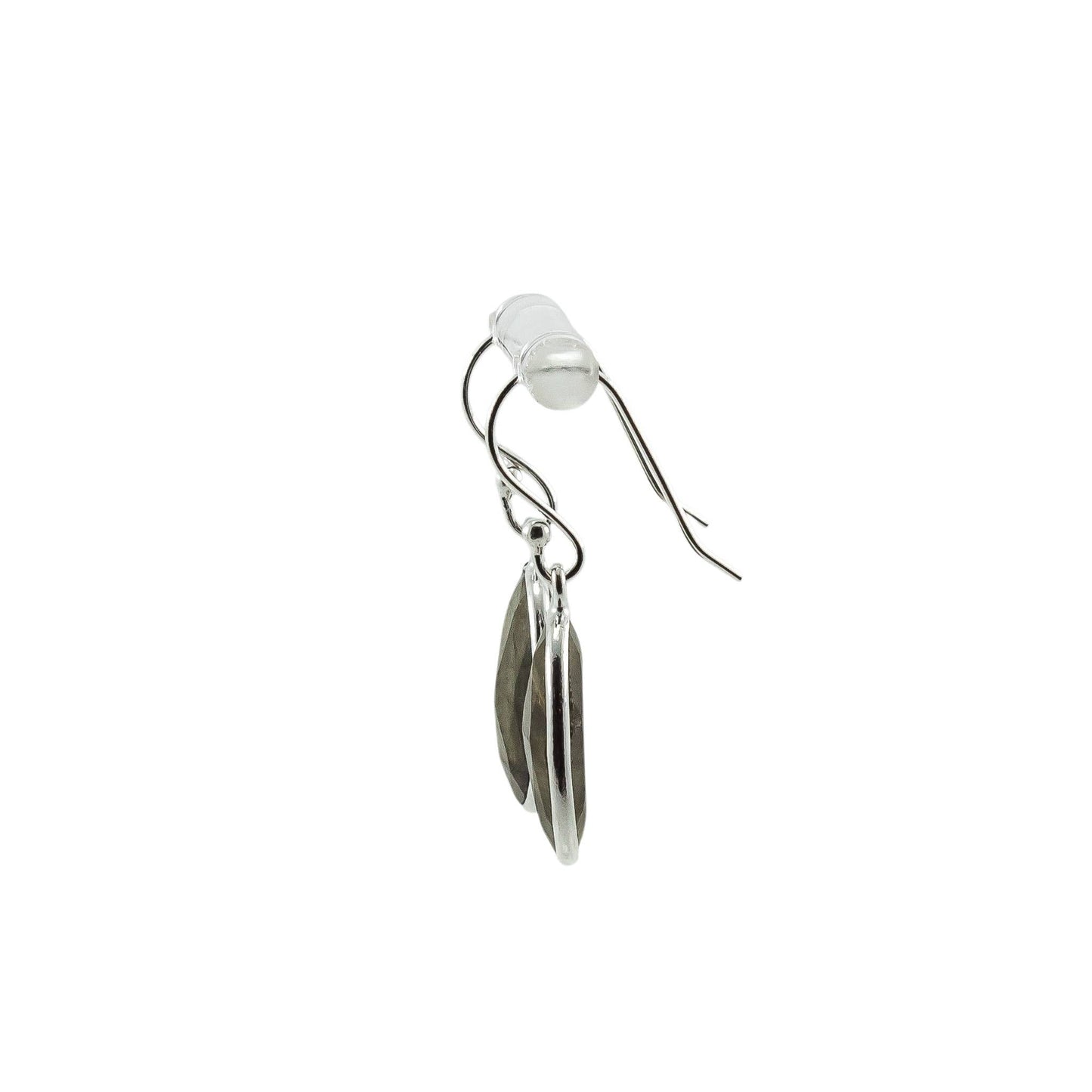 Labradorite Sterling Silver Dangle Earrings