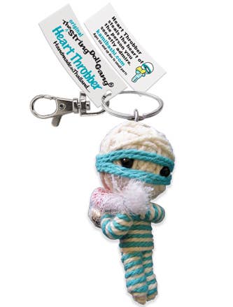 String Doll - Heart Throbber Keychain