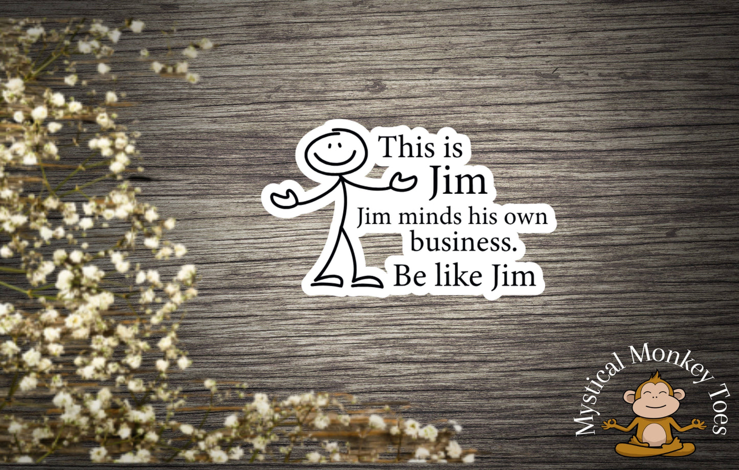 MMT Stickers - This Is Jim