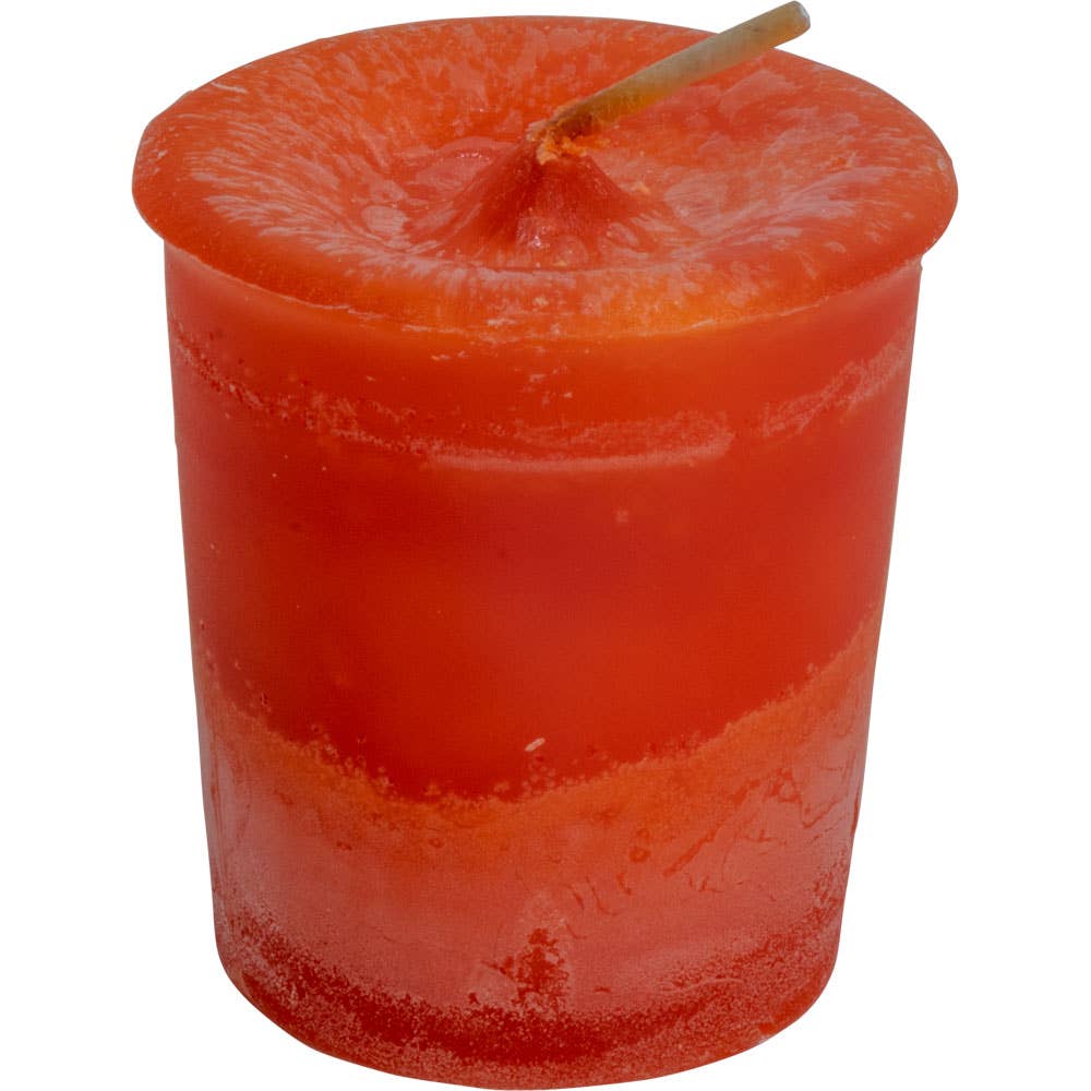 Votives - Crystal Journey - Orange (Sacral Chakra)
